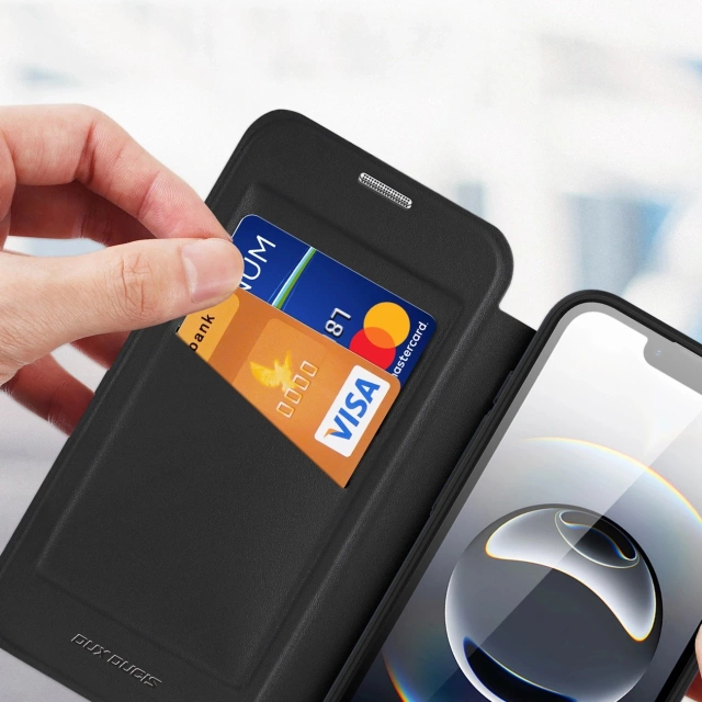 Dux Ducis Skin X Pro Schutzhülle mit MagSafe für iPhone 16e - Schwarz