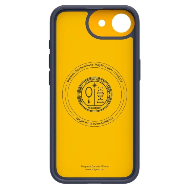 Etui do iPhone 16e Spigen Nano Pop Mag MagSafe Blueberry Navy