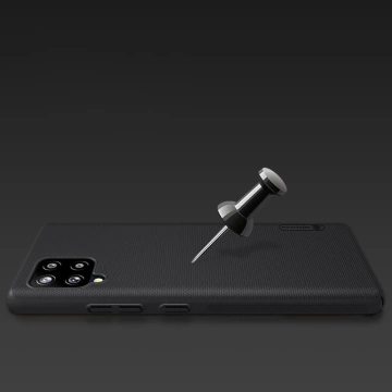 Nillkin Super Frosted Shield zesílený stojánek krytu pouzdra pro Samsung Galaxy A42 5G černý