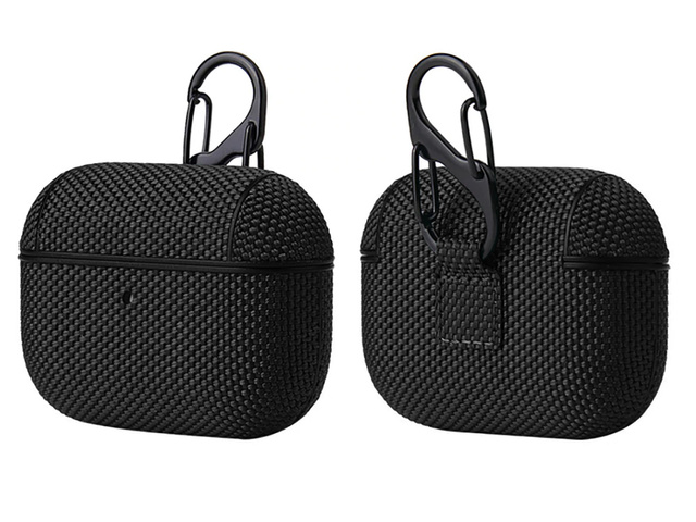 Нейлоновий чохол Alogy Protective case для Apple AirPods Pro Black