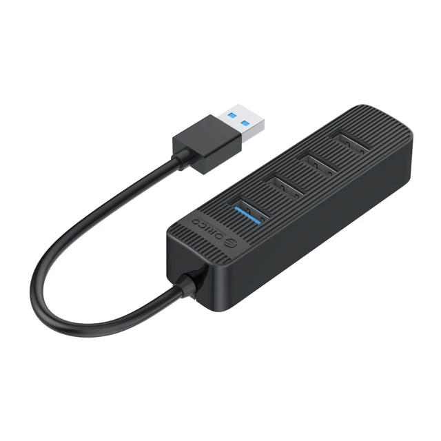 Hub USB Orico TWU32-4A 3.1 + 3x USB 2.0 + USB-C Zasilanie Czarny