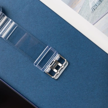 Remienok na zápästie Svetelná súprava Silikónový remienok Náramok Náramok Puzdro na hodinky Apple Watch 2/3/4/5/6/SE 42/44 červené