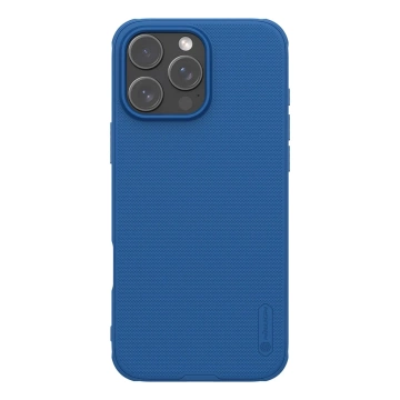 Puzdro Nillkin Magnetic Frosted Shield pre iPhone 16 Pro, modré