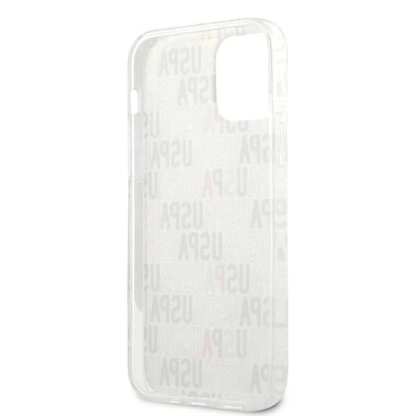 US Polo Logo Mania Collection iPhone 12/12 Pro 6.1" phone case white/white