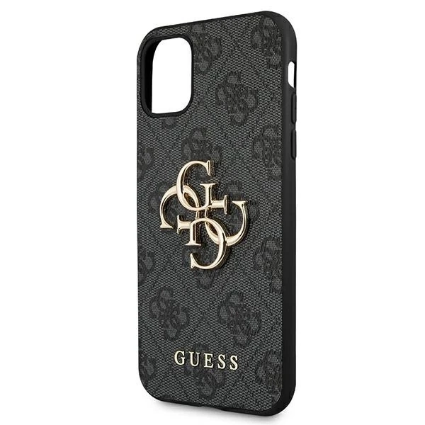 Твердий чохол Etui Guess GUHCN584GMGGR для iPhone 11 Pro 4G з великим металевим логотипом