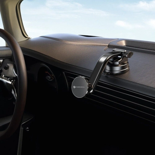 Автомобільний тримач Forcell F-GRIP MagLuxe Magnetic 3-в-1 з регулюванням
