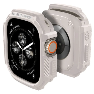 Etui Spigen Rugged Armor pro Apple Watch Ultra 1/2 (49 mm) Dune Beige