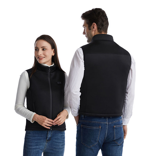 Vyhřívaná vyhřívaná elektrická vesta unisex bunda vel. XL zimní vesta Mozos HV4 černá