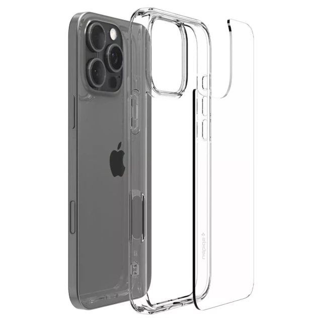 Etui Spigen Ultra Hybrid s Apple iPhone 16 Pro Max Crystal Clear