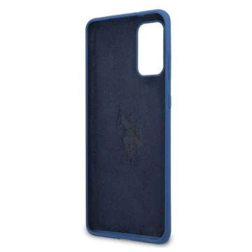 Чохол для телефону US Polo Silicone Collection Samsung Galaxy S20 Plus темно-синій