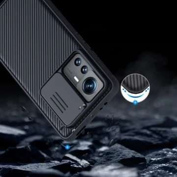 NILLKIN CAMSHIELD PRO XIAOMI 12T PRO ЧОРНИЙ