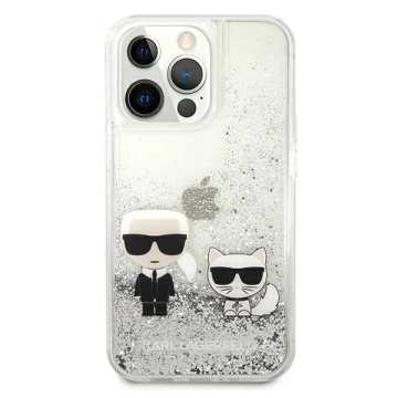 Etui Karl Lagerfeld KLHCP13LGKCS do 13 Pro / 13 6,1" hardcase Liquid Glitter Karl