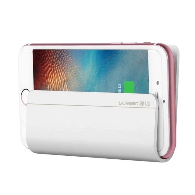 UGREEN wall holder smartphone charging stand white (30394)