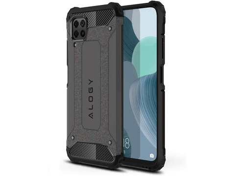 Чохол Alogy Hard Armor для Huawei P40 Lite / Nova 6 SE сірий