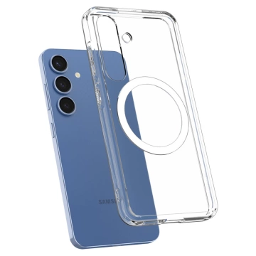 Чохол Spigen Ultra Hybrid MagFit для Samsung Galaxy S25, прозорий