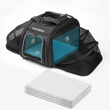 Rockbros 30140028001 Bike Bag Transport for Cats and Dogs - Black