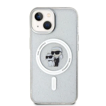 Etui Karl Lagerfeld KLHMP15SHGKCNOT do iPhone 15 6.1" transparent hardcase Karl