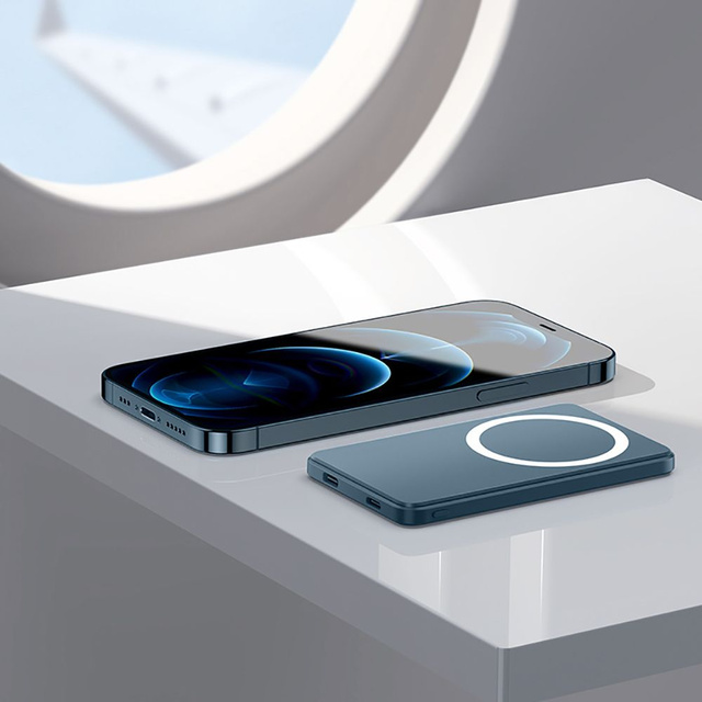 Powerbanka LifeMag s MagSafe USB-C Lightning 5000mAh černá