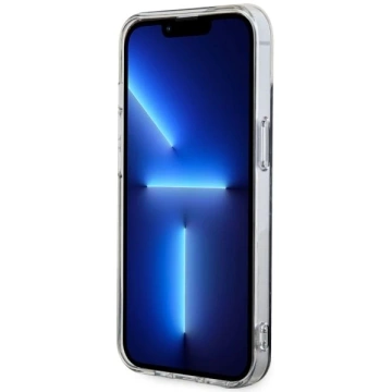 Etui na telefon Guess GUHMP14MPCUMAK до Apple iPhone 14 Plus 6.7" чорний/чорний твердий чохол Marble MagSafe