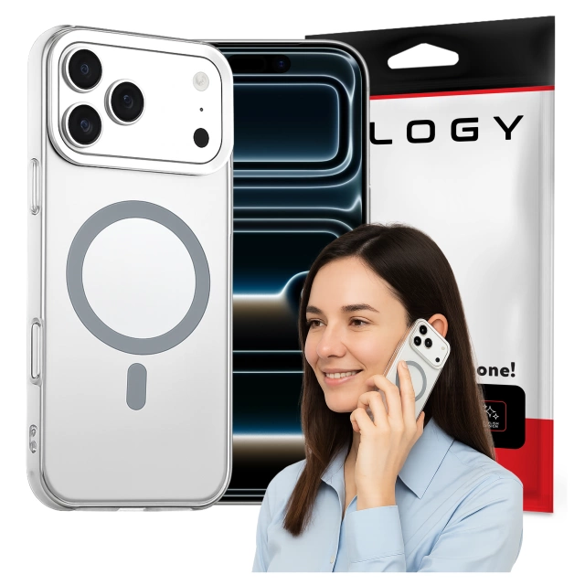 Kryt pre Apple iPhone 16 Pro Max Alogy MagSafe Hybrid Matte Case Matný kryt s ochranou šošovky čierny