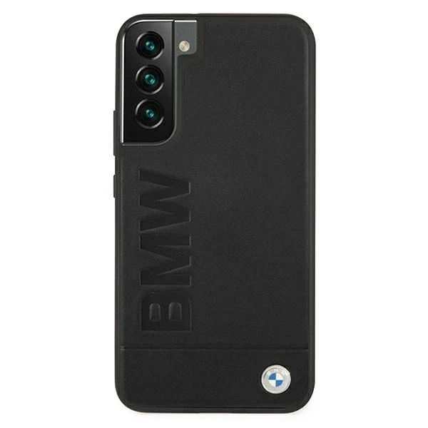 Чохол BMW BMHCS22MSLLBK для Galaxy S22 S906hardcase Signature Logo Imprint чорний/чорний