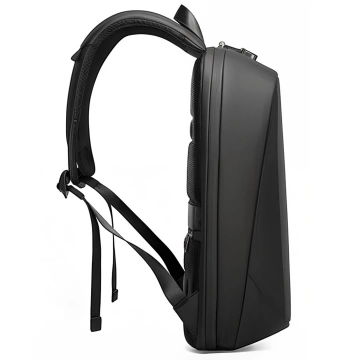 Bange Waterproof Backpack for Laptop 15.6" Travel 47x30x12.5 cm for Work School Airplane Men's Women's USB Anti-theft TSA Code Black