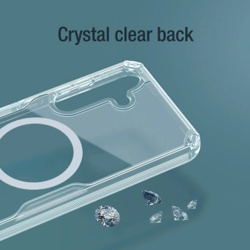 Nillkin Nature Pro Panzerhülle mit Magnetring für Samsung Galaxy S24 – weiß