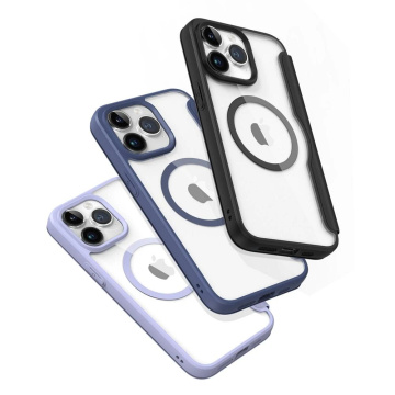 DUX DUCIS Skin X Pro - flipové pouzdro kompatibilní s MagSafe pro Apple iPhone 15 Pro Max modré