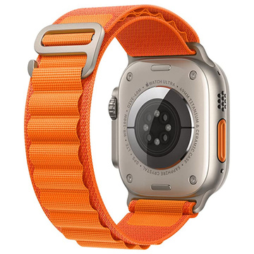 Спортивний ремінець Alogy для Apple Watch 4/5/6/7/8/SE/Ultra (42/44/45/49 мм) помаранчевий
