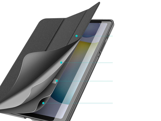 Pouzdro Dux Ducis pro Samsung Galaxy Tab S6 Lite 10.4 2020/2022 P610 / P615 Black