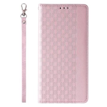 Чохол з магнітним ремінцем для iPhone 13 Pro Max Pouch Wallet Mini Lanyard Pendant Pink