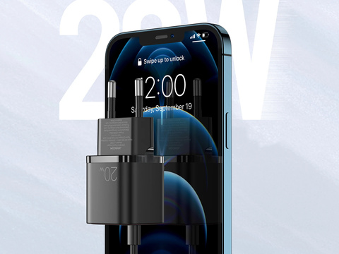 Ładowarka sieciowa Joyroom L-P202 USB-C Type C PD + QC3.0 20W