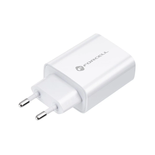 Nabíječka Forcell 20W USB-C PD QC 4.0 Lightning kabel pro iPhone 12 13 14