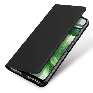 Dux Ducis Skin Pro Hülle für Xiaomi Redmi Note 12 Pro / Poco X5 Pro 5G Cover Flip Card Wallet Stand Schwarz