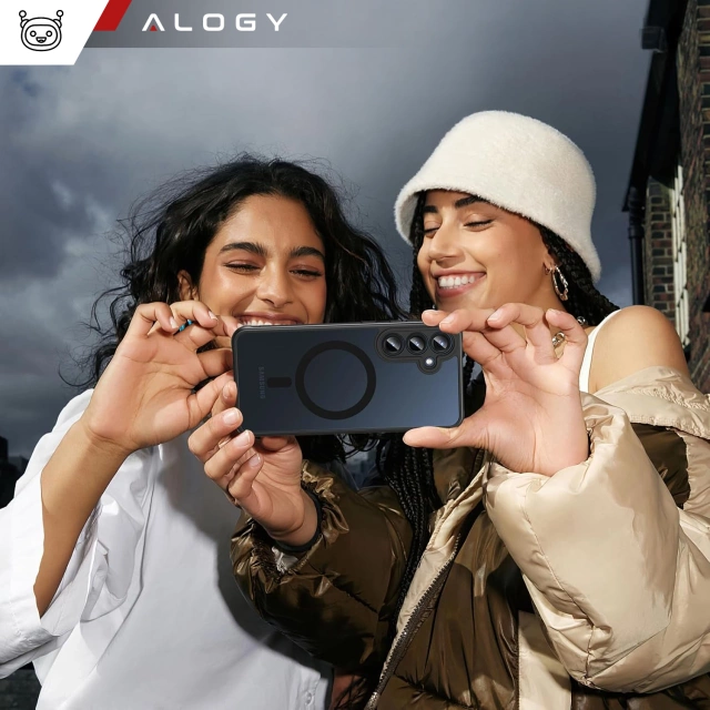 Чохол для Apple iPhone 16 Pro Max Alogy Anti-Shock Hybrid Case for MagSafe Transparent