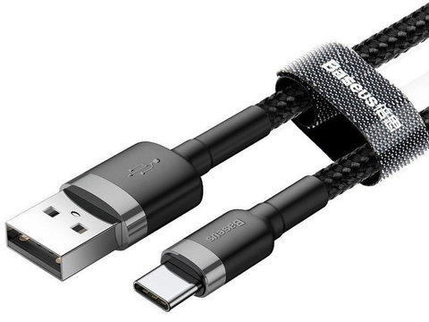 Kabel Baseus Kabel USB-C Typ C 2A 3m šedý