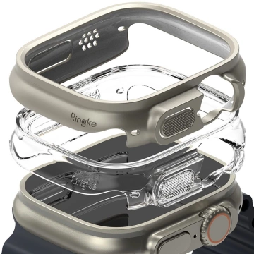 RINGKE SLIM 2-PACK APPLE WATCH ULTRA (49 MM) CLEAR