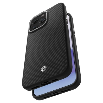 Pouzdro Spigen Enzo Made Mag Safe Case pro Apple iPhone 15 Pro Matte Black