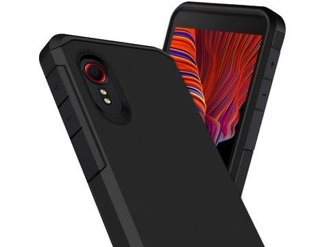 Matné puzdro Alogy Armor pre Samsung Xcover 5 Black