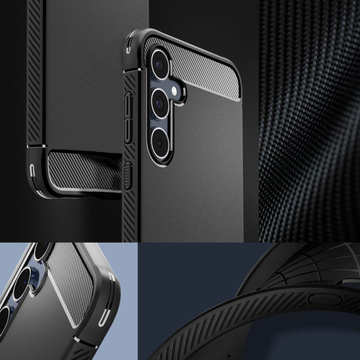 Etui Spigen Rugged Armor для Samsung Galaxy A55 5G Matte Black