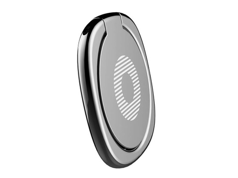 Baseus-Ring-Telefonhalter aus Metall, Desktop-Halterung, schwarz