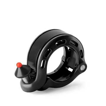 Rockbros 34210028001 Zvonek na kolo ve tvaru Q - černý