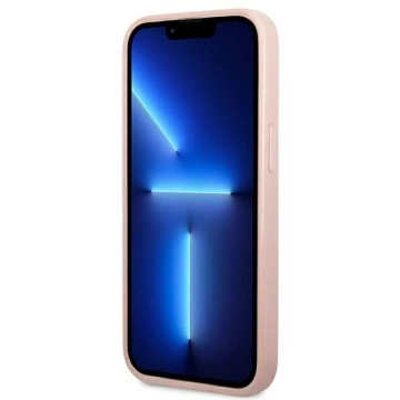 "Etui Guess GUHCP14XHGGSHP do Apple iPhone 14 Pro Max 6,7\" różowy/pink hard case Glitter Script"