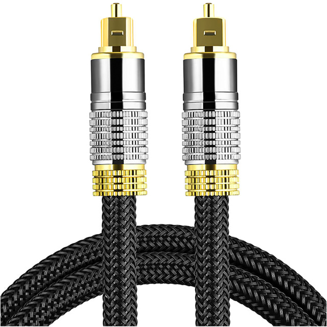 Optical digital cable Alogy 6.0mm Audio TV PC cable 1m