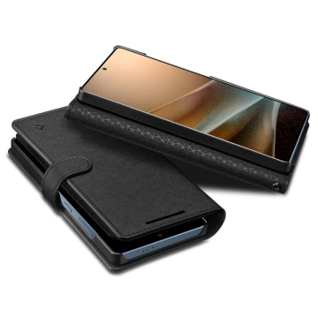 Etui do Samsung Galaxy S25 Ultra Black Spigen Wallet "S"
