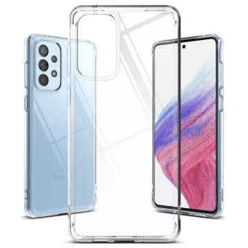 Ringke Fusion case cover with gel frame for Samsung Galaxy A73 transparent