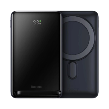 Baseus Magnetic Bracket 10000mAh 20W powerbank with MagSafe - blue USB-C cable 60W 0.5m