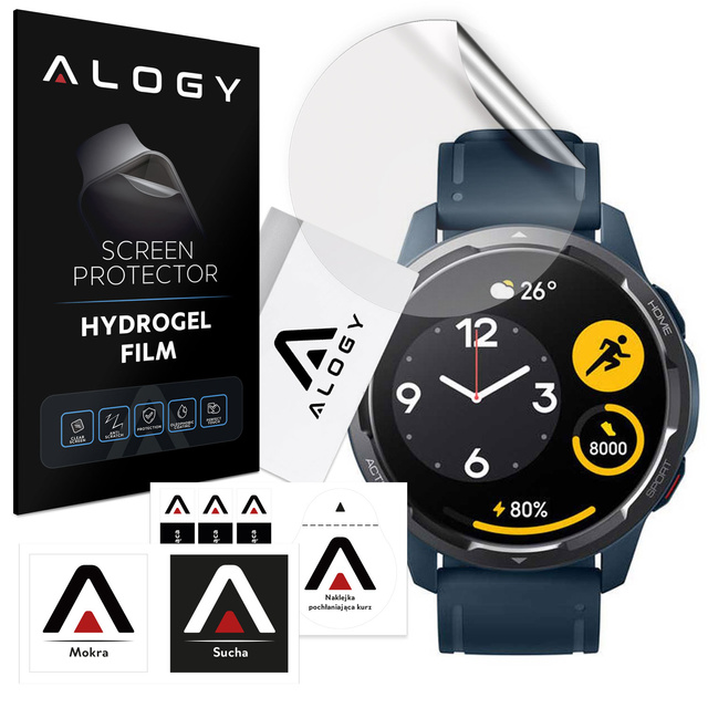 Hydrogel Alogy Hydrogel Protective Film для Xiaomi Mi Watch S1 Active Smartwatch