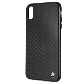 BMW BMHCI65MBC Hardcase Handyhülle für Apple iPhone Xs Max schwarz/schwarz Signature-Carbon