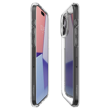 Pouzdro pro iPhone 15 Pro Max Spigen Ultra Hybrid Case, zadní kryt Crystal Clear